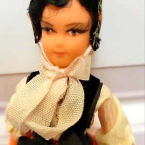 Vintage Mabel Franche Comte Doll Made in France 6-1/2" tall 